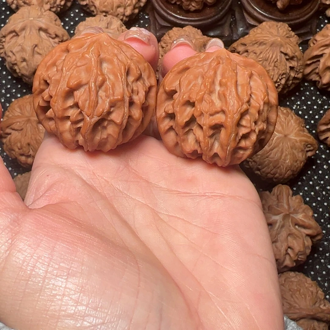 安***心核桃手串/手链雪顶40➕