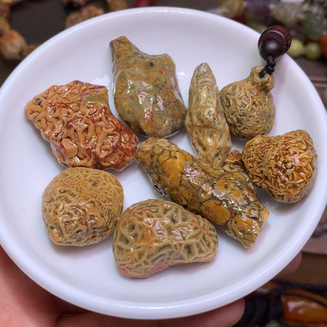 未镶嵌玛瑙/玉髓珠宝半成品