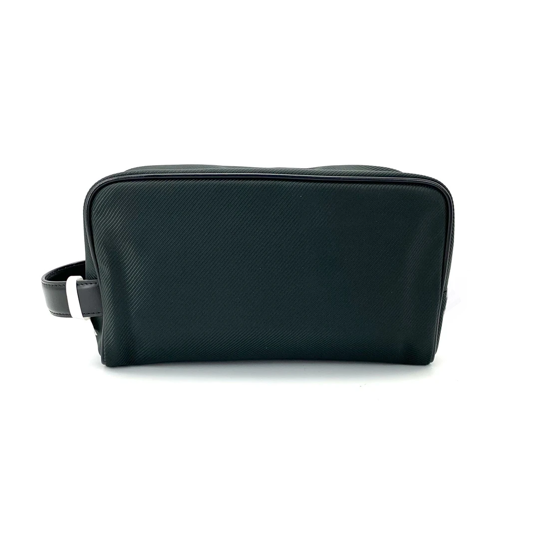 99新 LouisVuitton/路易威登 陆军简约帆布洗潄手拿包  尺寸24/15