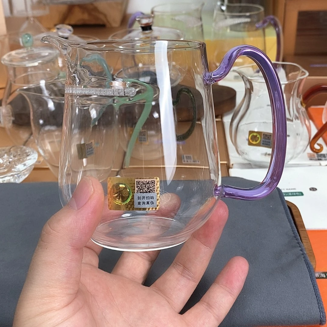 禾器丰然茶海浅紫色样品
