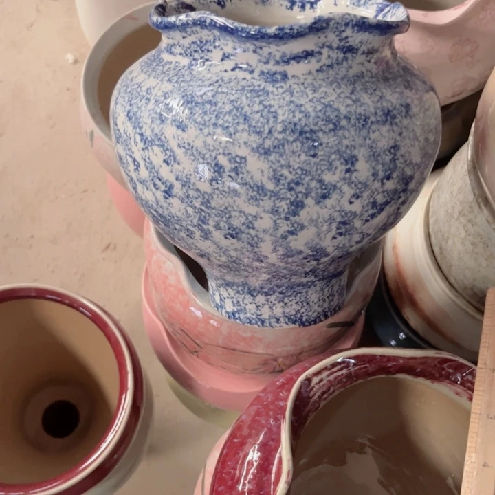 瓷片口15高23 景德镇陶瓷无孔