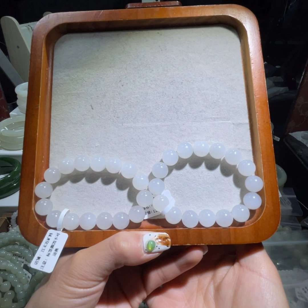 未镶嵌手串和田玉（糖玉）
