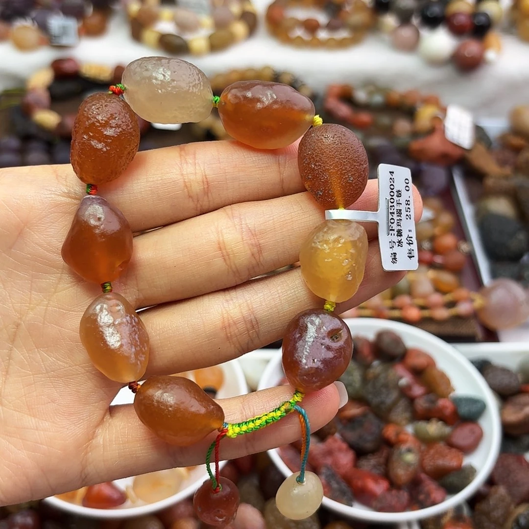 玛瑙/玉髓手链未镶嵌