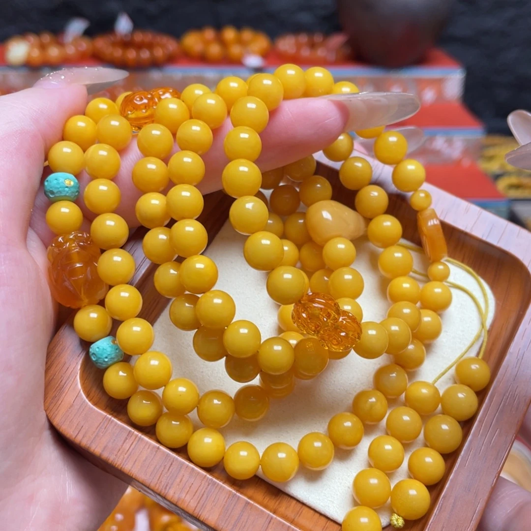 手链蜜蜡未镶嵌项链