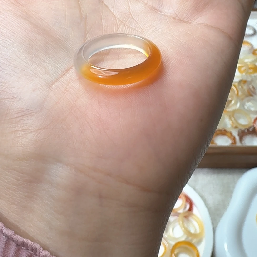 未镶嵌戒指玛瑙/玉髓504港15