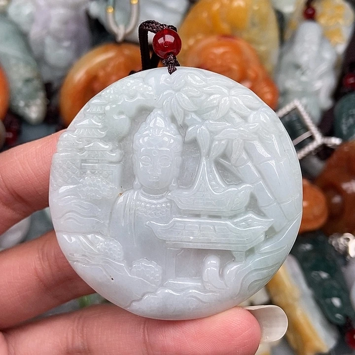 颈饰未镶嵌翡翠翡翠