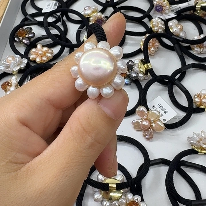 未镶嵌淡水珍珠耳饰