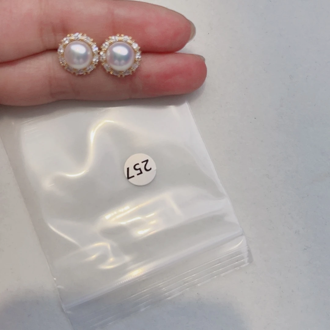 淡水珍珠银S925镶嵌颈饰