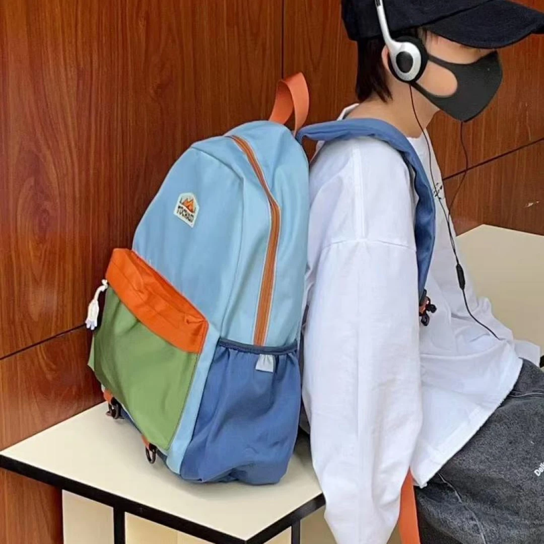 儿童轻便户外出游包小学生书包幼儿园书包春游双肩包休闲旅游背包