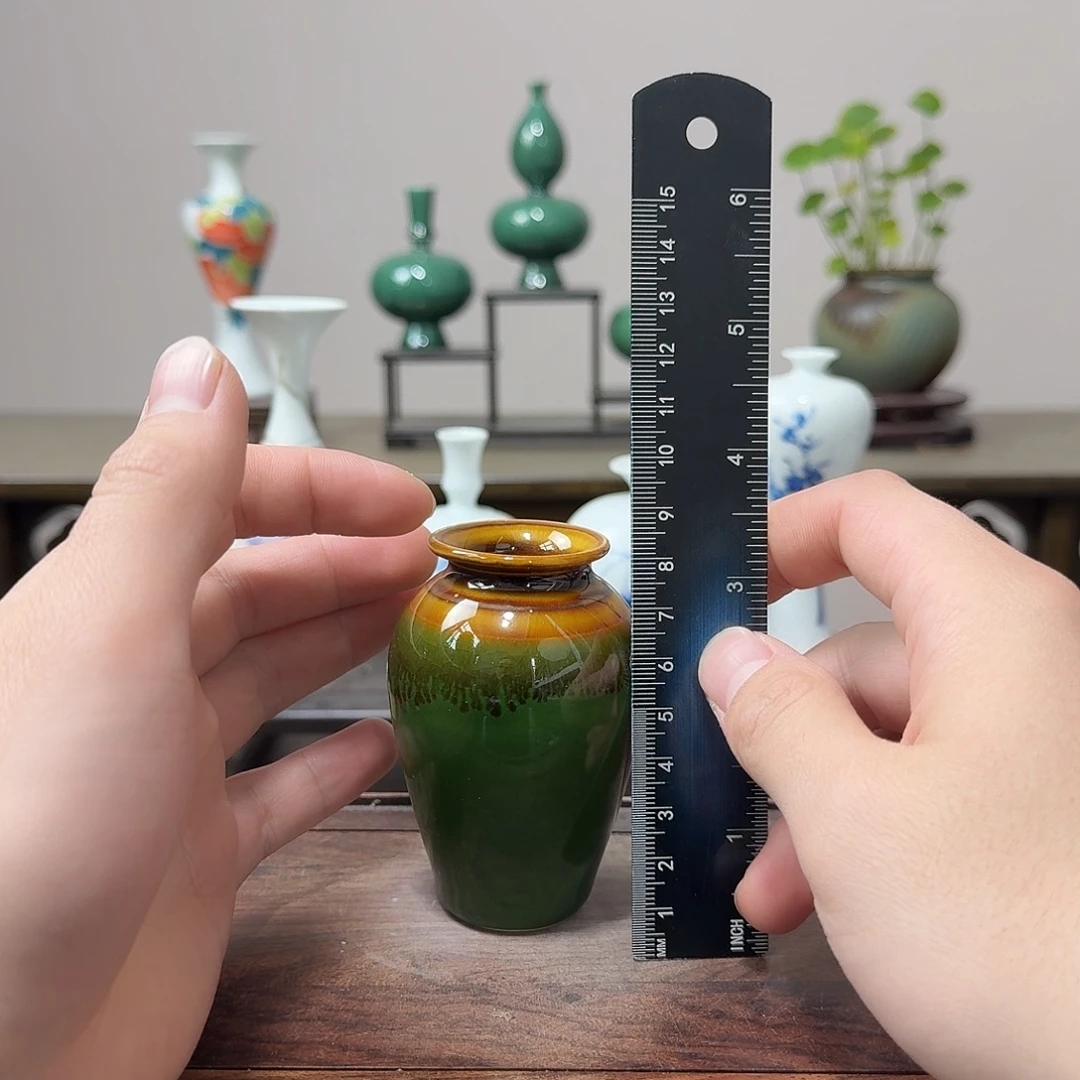 陶瓷手工非常迷你小花器
