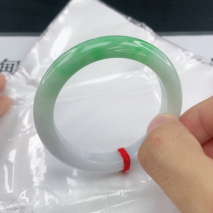 未镶嵌手镯翡翠圈52。19073