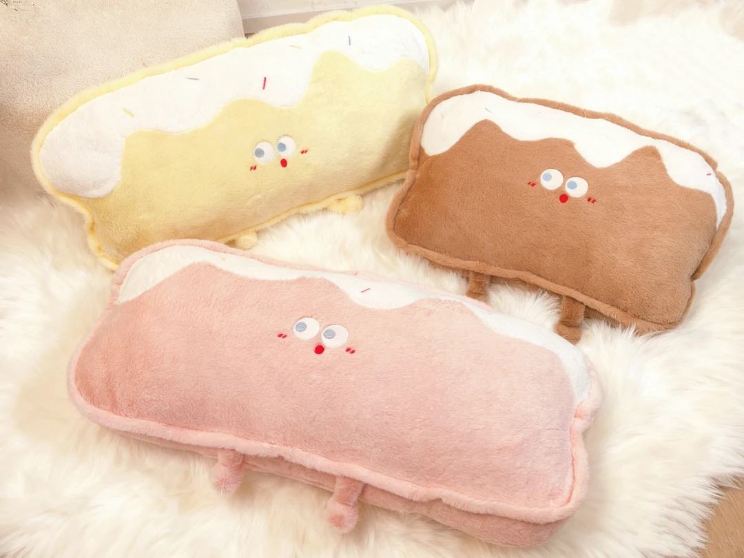 奶油蛋糕系列床头靠枕抱枕靠垫睡觉用毛绒玩具玩偶