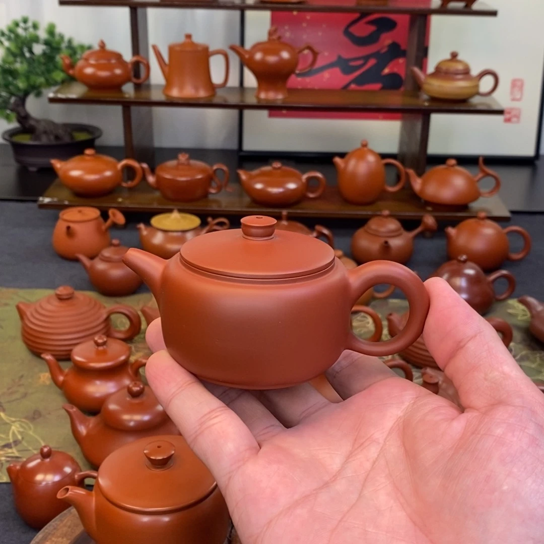 茶壶紫砂Z*y潮州手拉壶