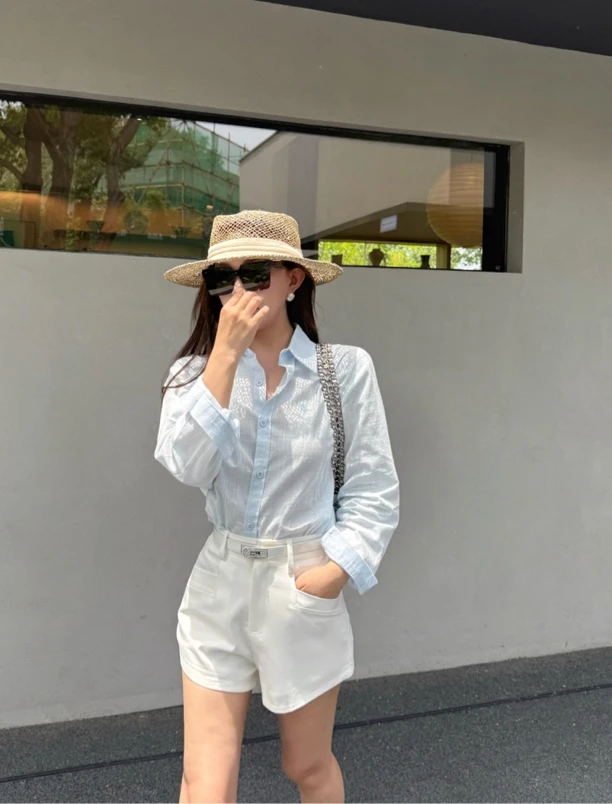 XIA.【老钱】小马标棉麻衬衫