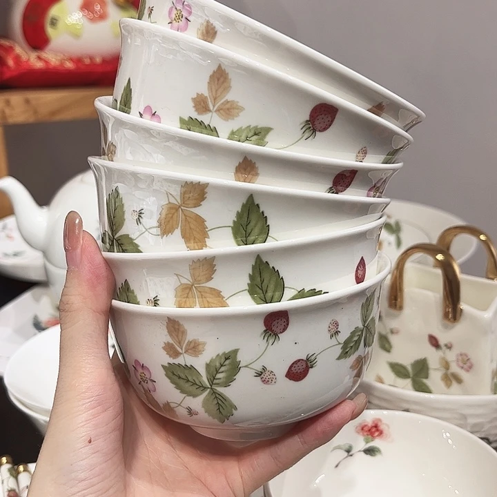 瓷片米碗6个米碗6个瓷片