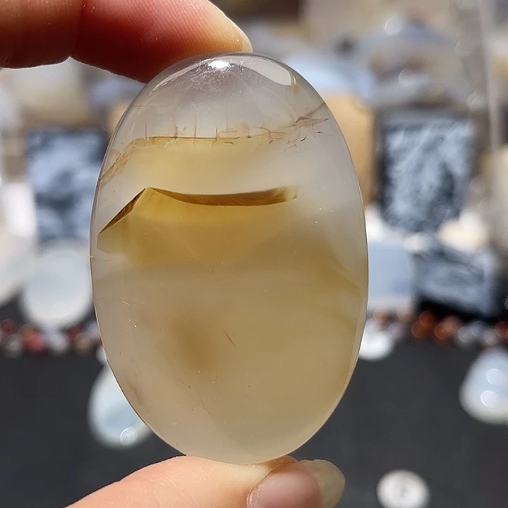 玛瑙/玉髓未镶嵌吊坠(不含链)