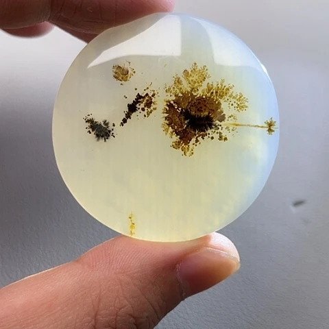 玛瑙/玉髓颈饰未镶嵌心**旧