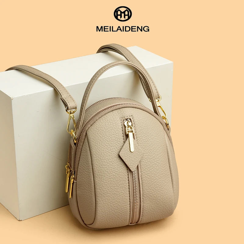 MEILAIDENG新款手机包高级感日常休闲百搭女士包单肩斜挎多功能包