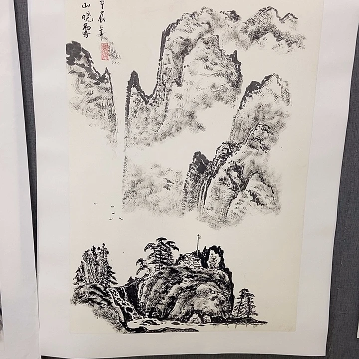 国画手寫手繪作品124