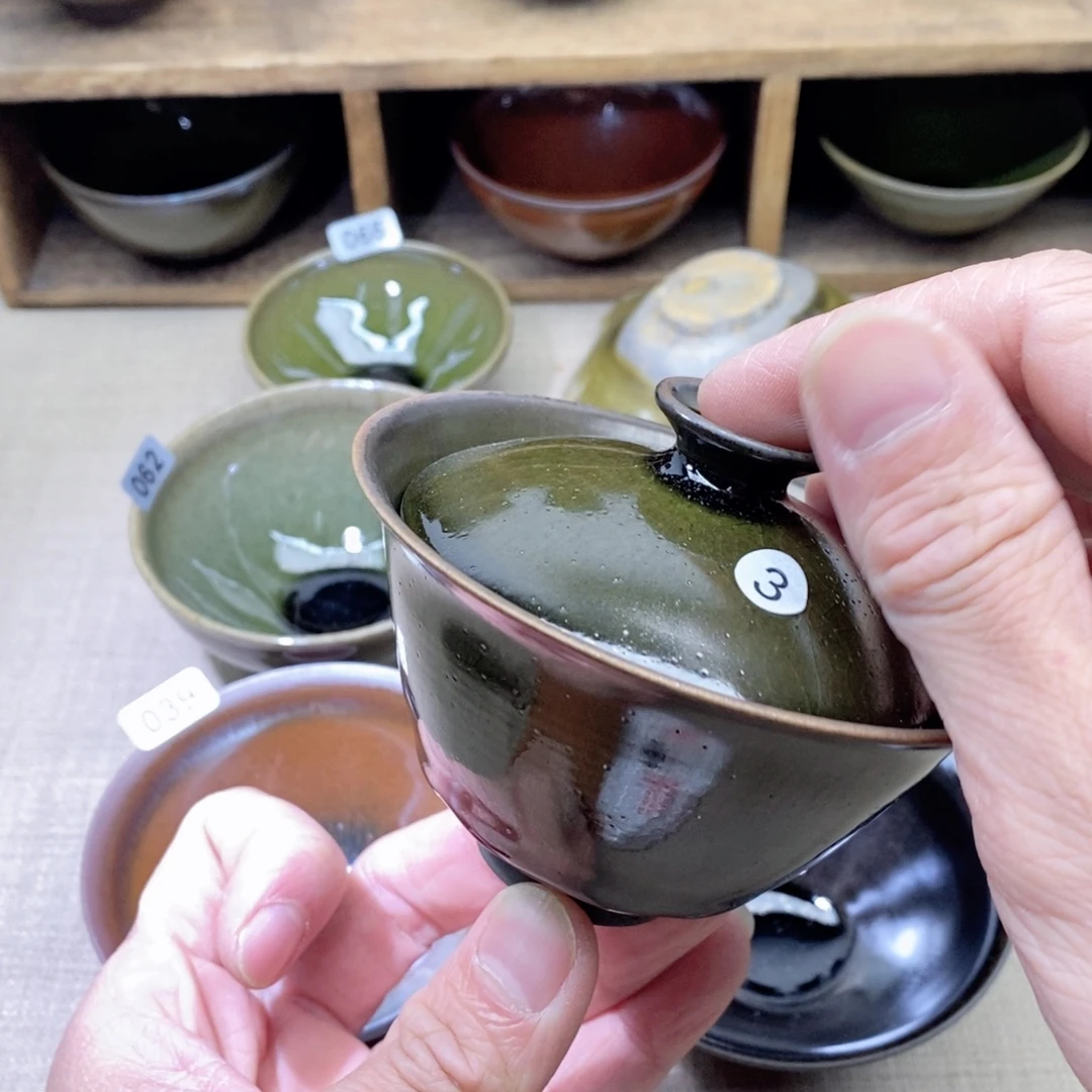 迈***郑茶盏建盏主人杯漂亮03