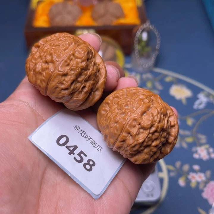 文玩核桃把件A**?南瓜墩42.0458