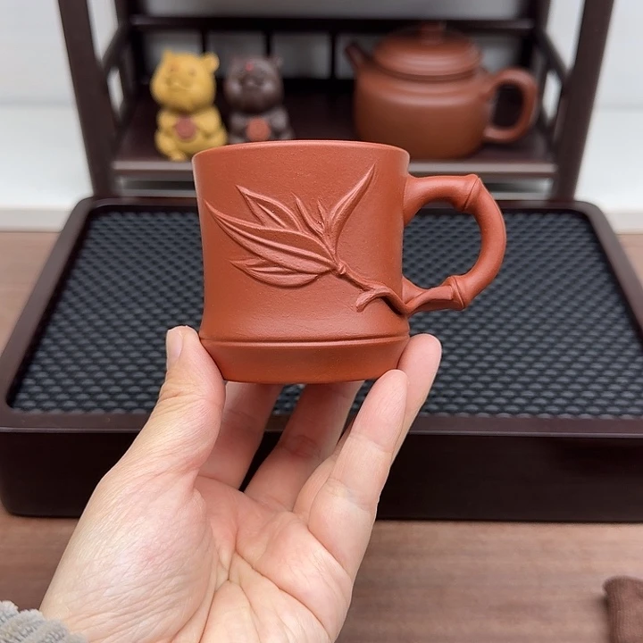 茶案朱泥主人杯主人杯