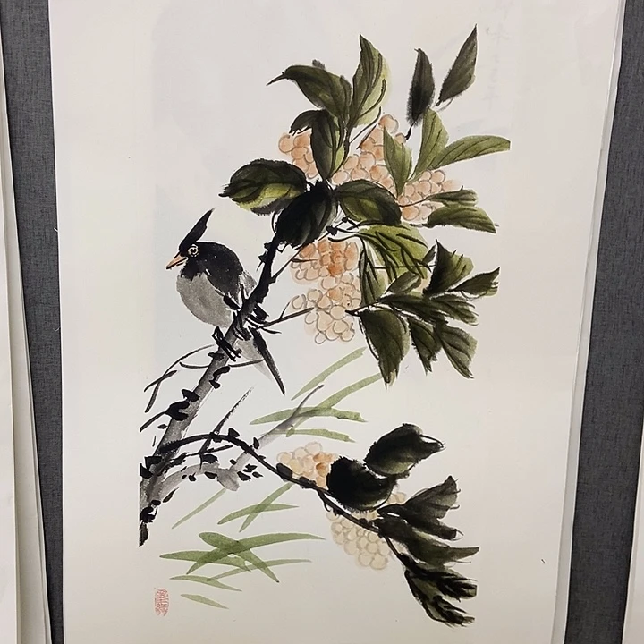 国画手寫手繪作品2