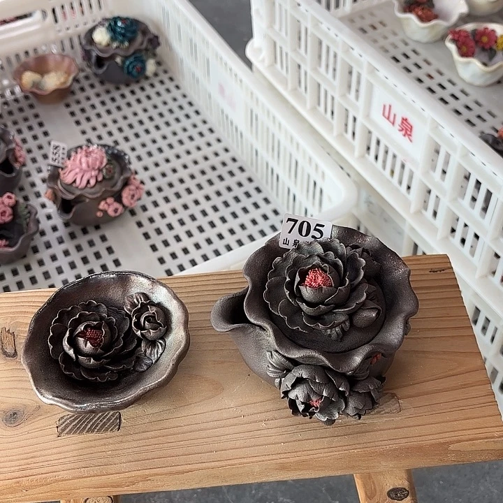 山泉造物手工制作柴烧705一套