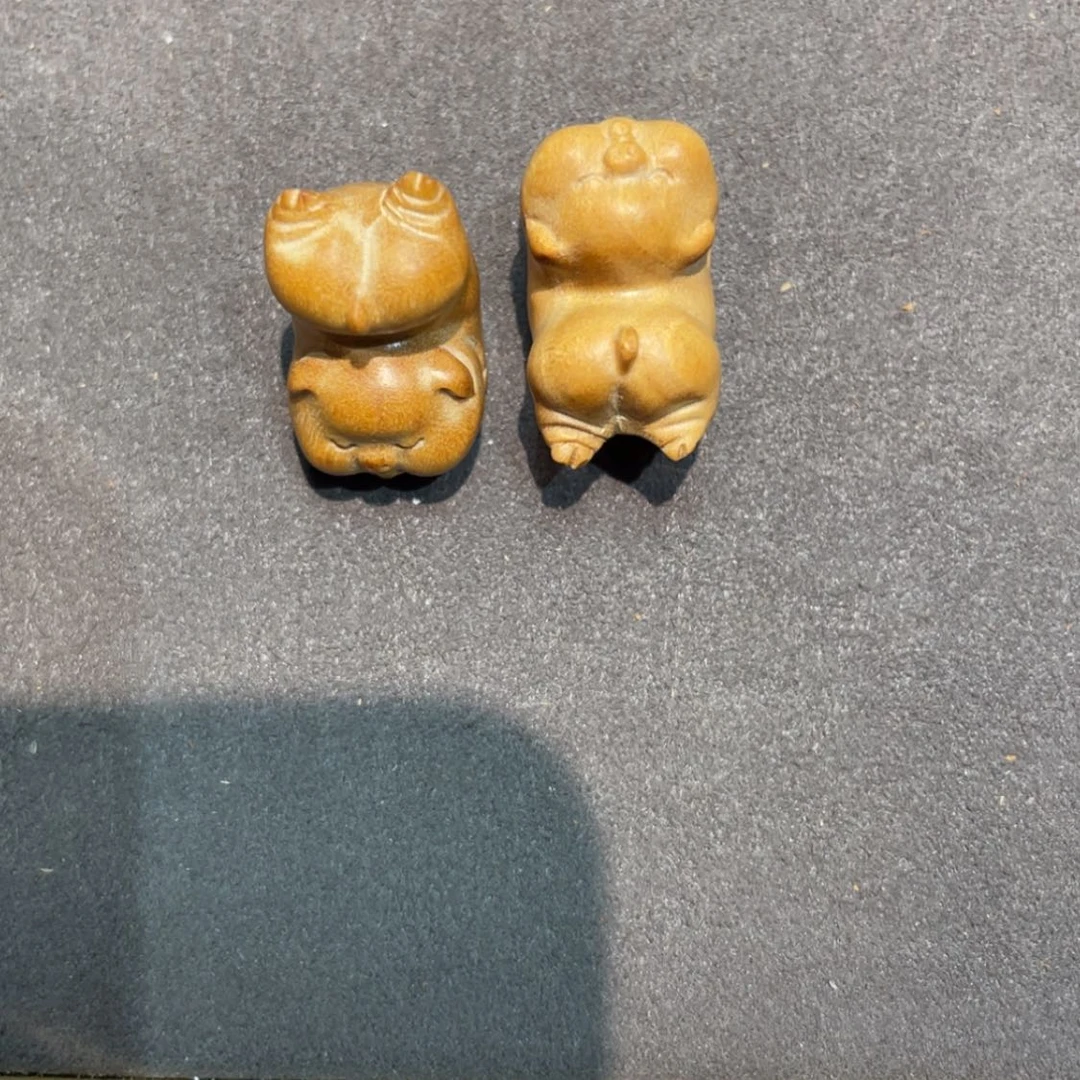 【闪购商品】檀香木吊坠大**艾小吊坠奶香