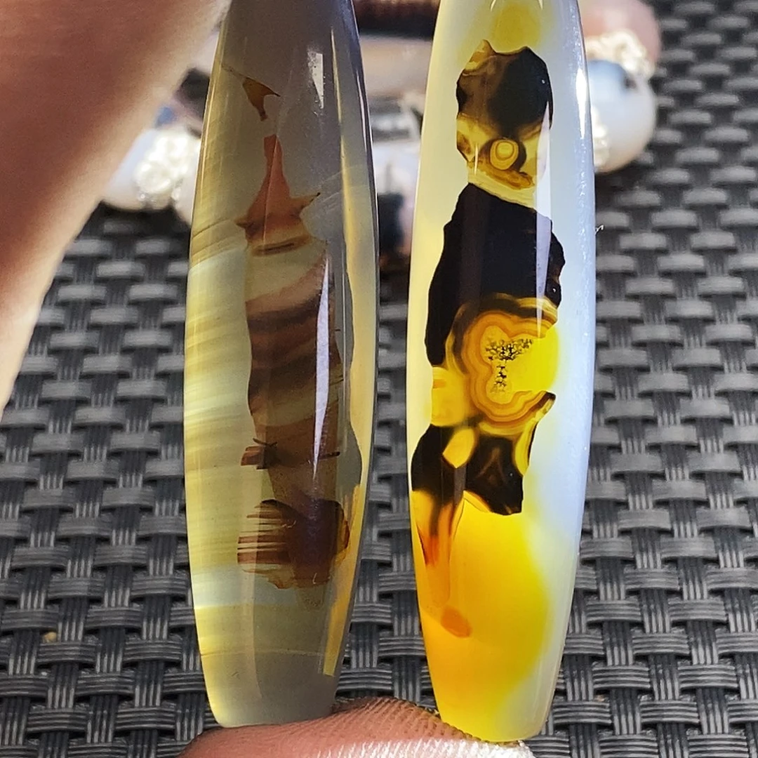 用***3玛瑙/玉髓未镶嵌吊坠(不含链)