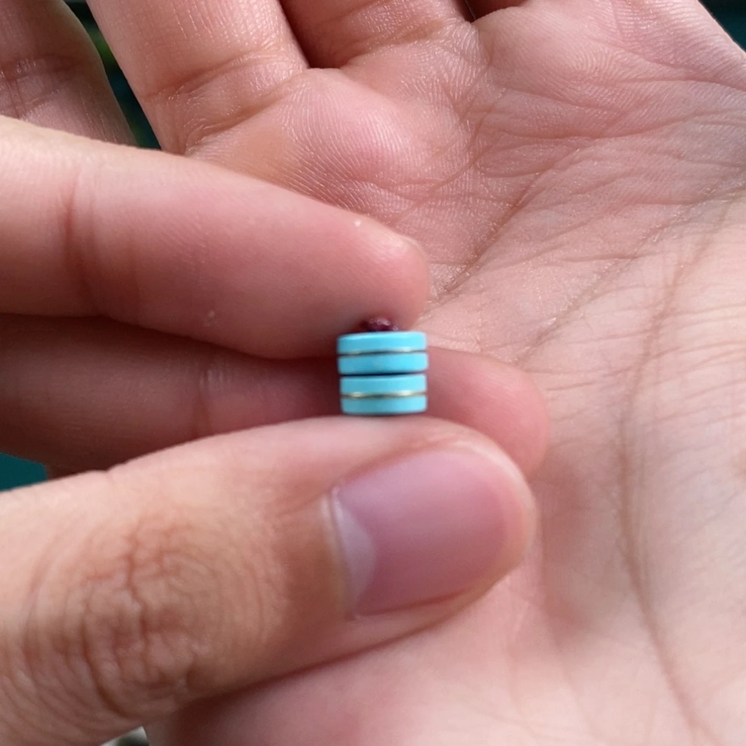 绿松石珠宝奇石足金镶嵌