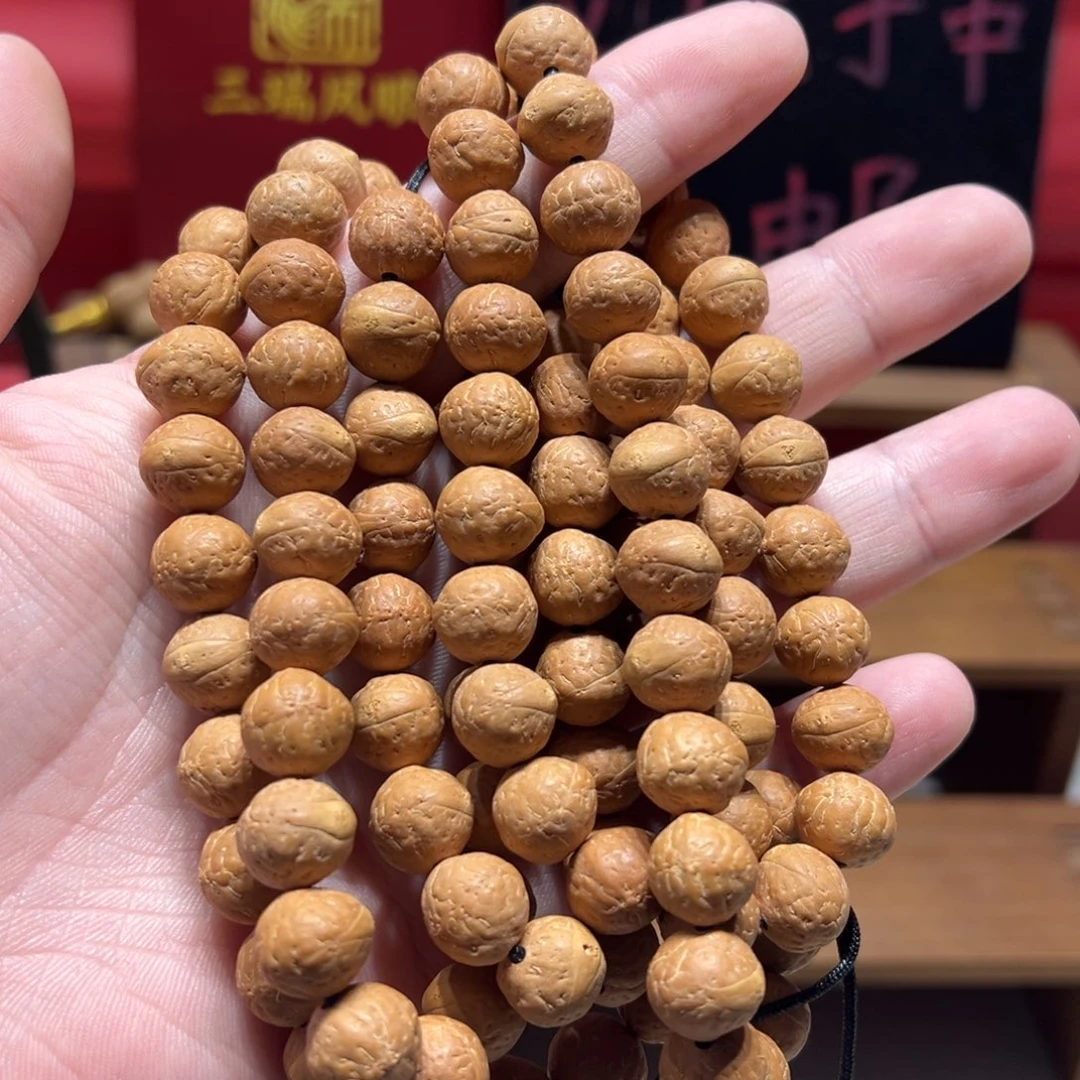 手串凤眼菩提11.5mm尼泊尔凤眼菩提108