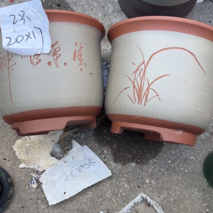 紫砂花盆特价商品