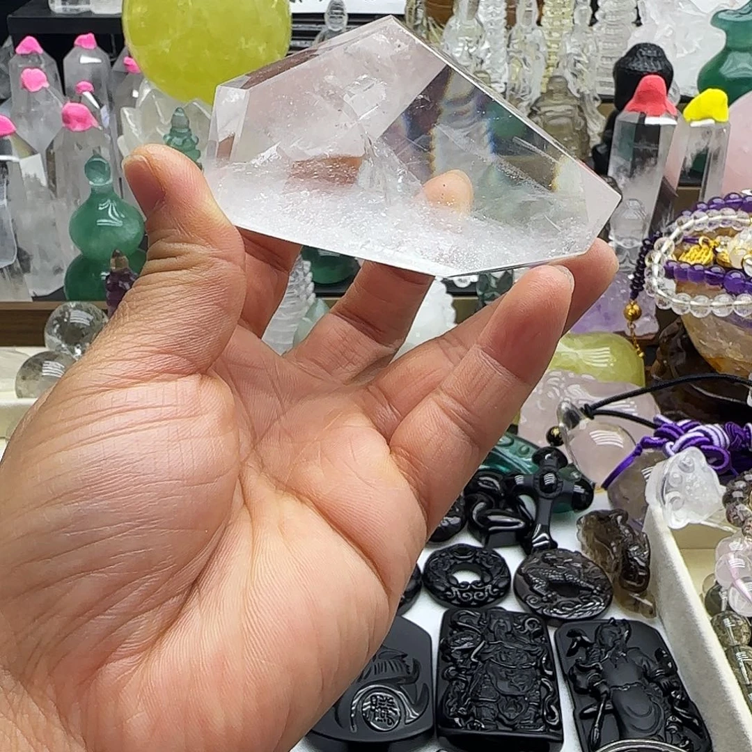 车挂水晶未镶嵌摆件