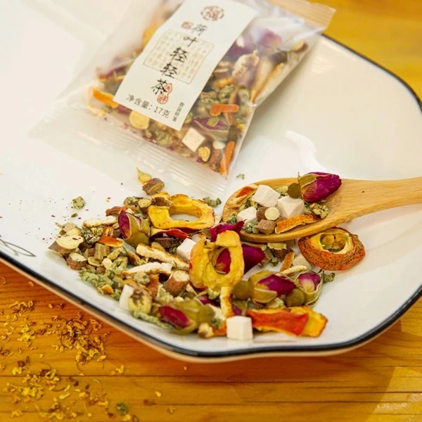 轻飘飘养生茶荷叶轻轻茶