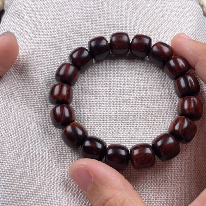 黄花梨/降香黄檀手串/手链韩***癫海南黄花梨1.2