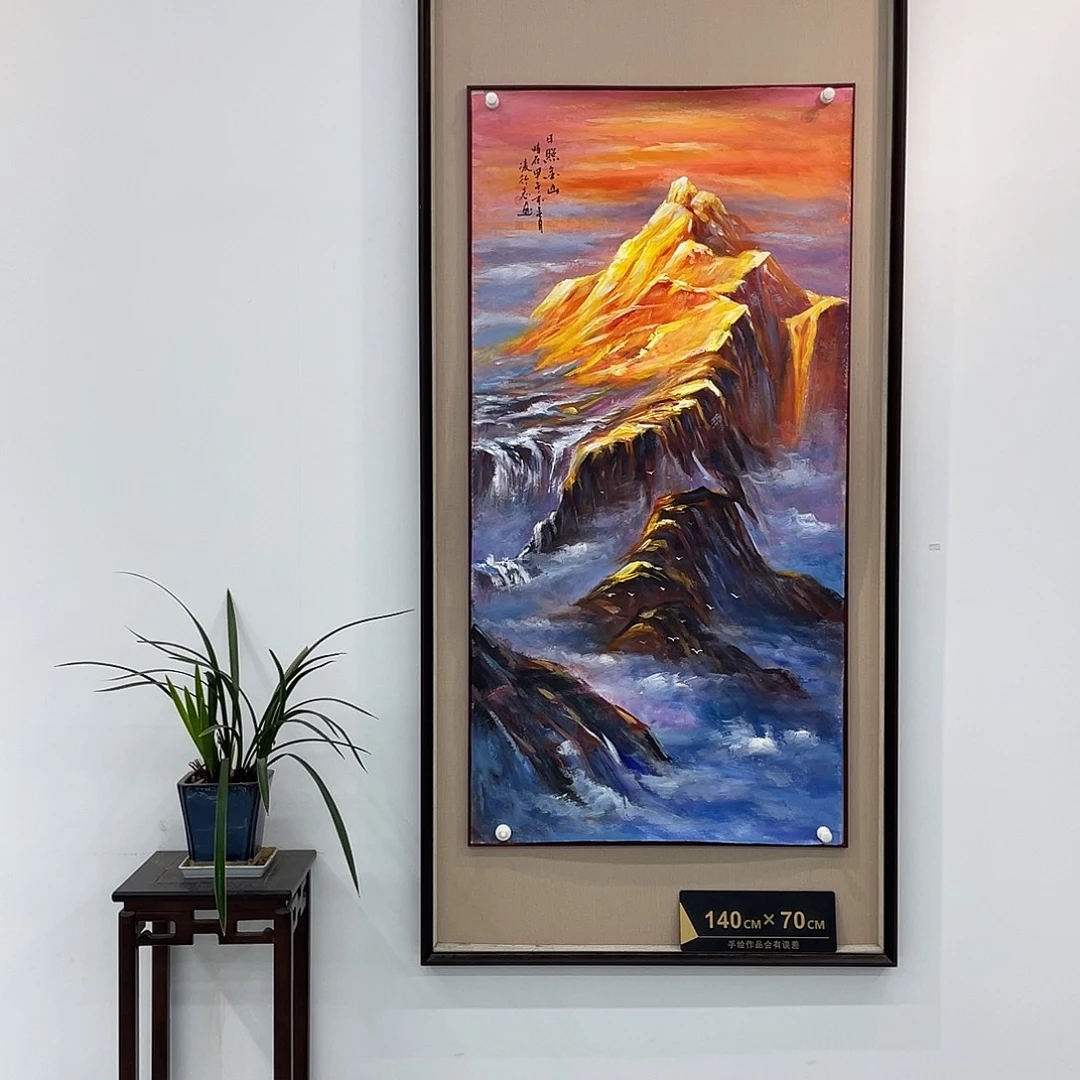 国画凌行志老师手绘国画精品