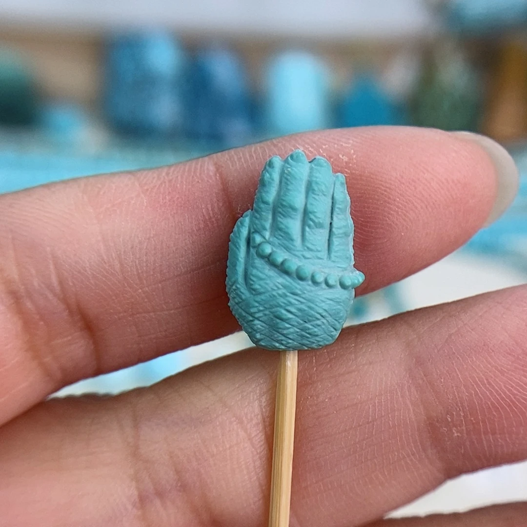 未镶嵌绿松石珠宝奇石