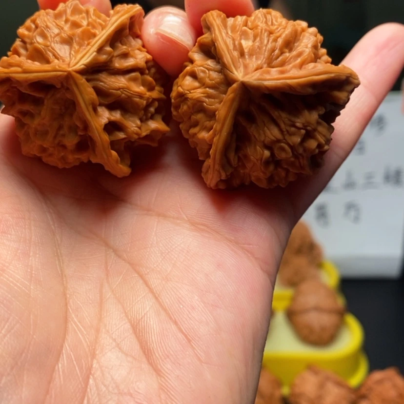 【闪购商品】把件桃核薛**8号三棱，