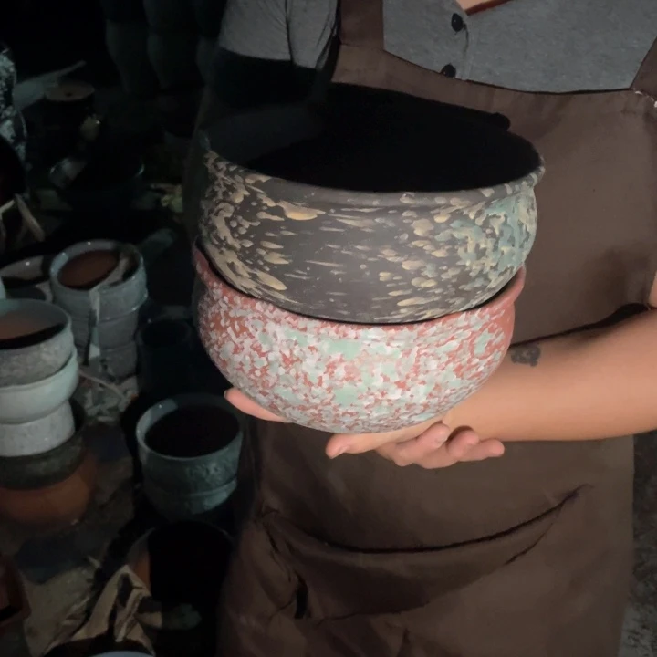 紫砂花盆口20高10正品正品