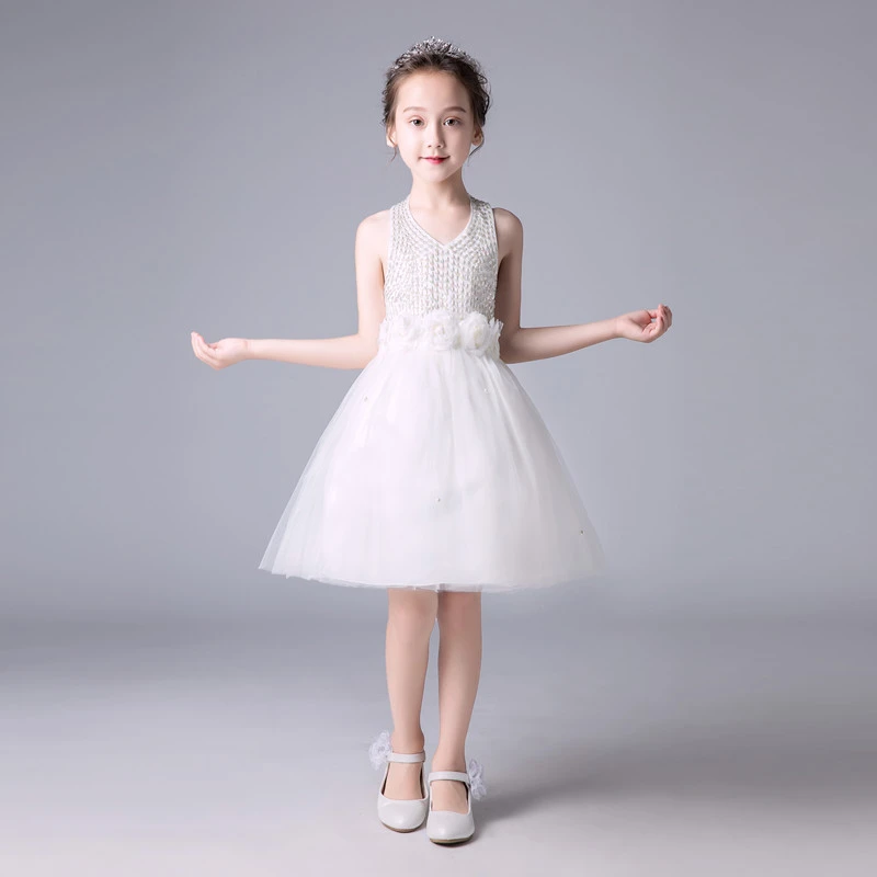 女童断码礼服挂脖礼服裙清货NO退换