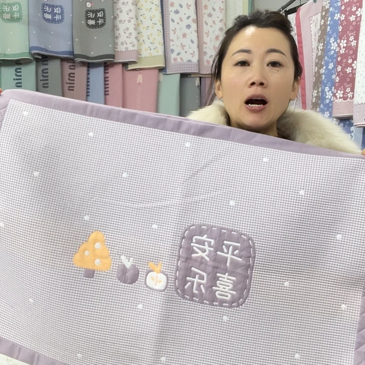 棉特价促销紫色平安喜乐