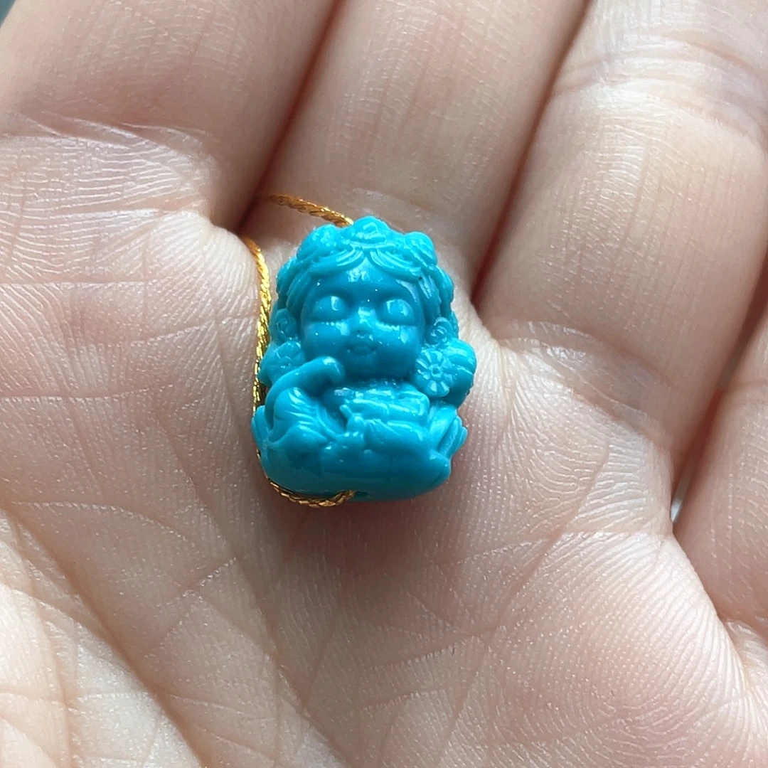 未镶嵌绿松石颈饰