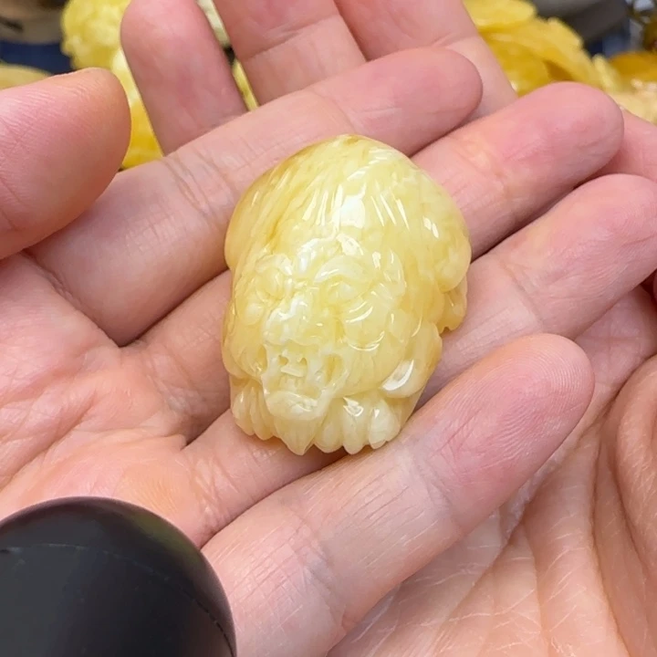 未镶嵌颈饰蜜蜡天然蜜蜡