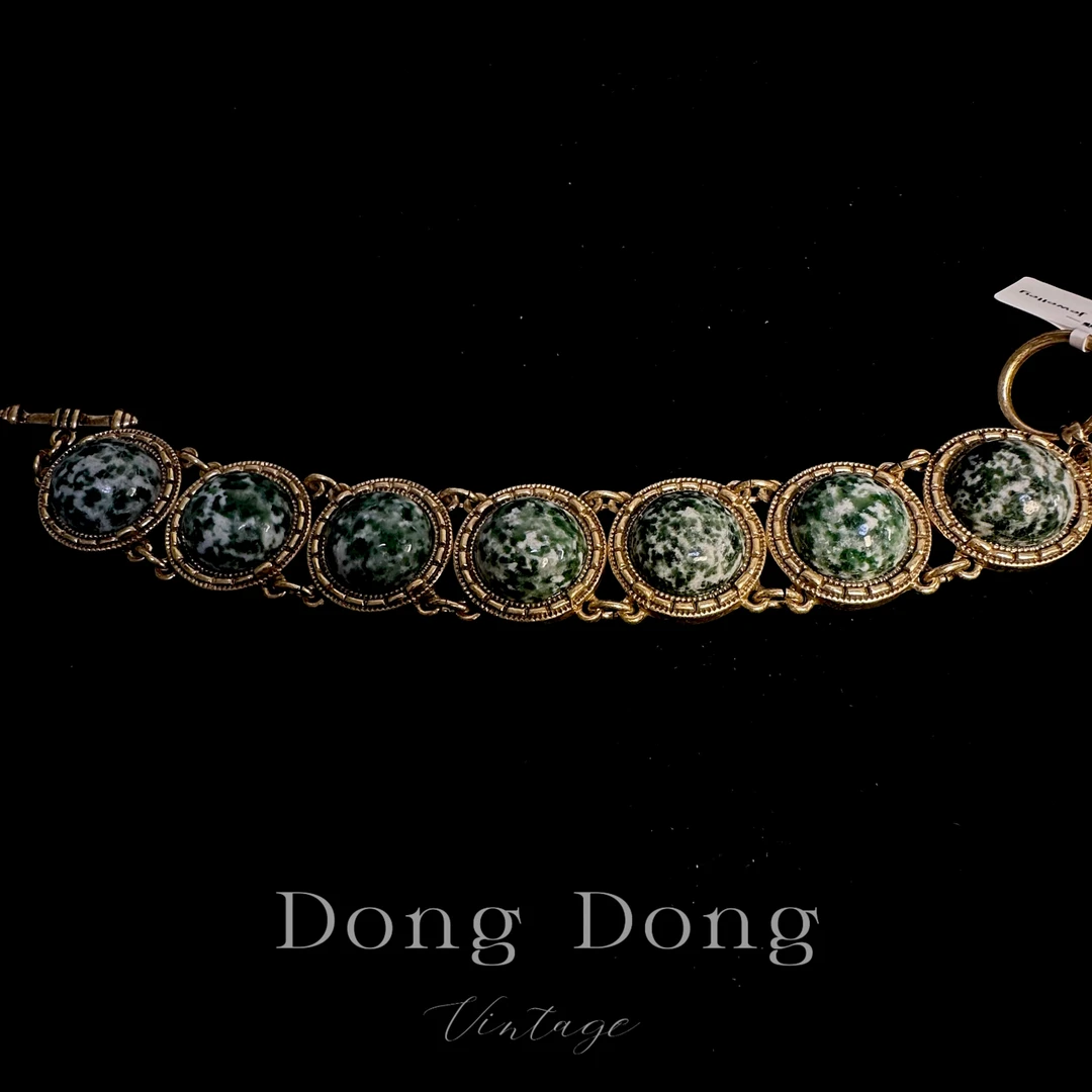 铜合金琉璃手链 铜合金中古重工手链 【2659】收藏高定