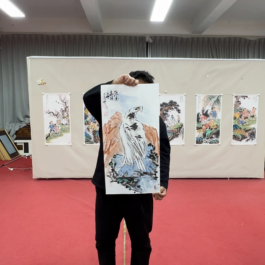 国画齐炎老师艺术精品