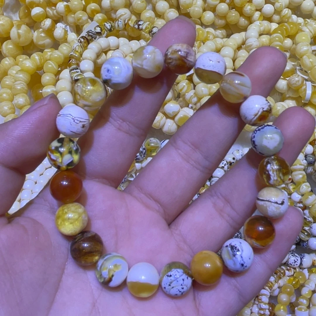 蜜蜡未镶嵌珠宝奇石10.4m
