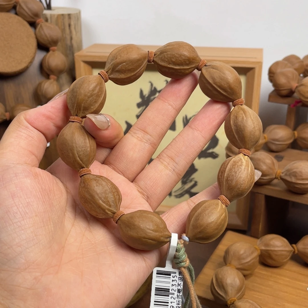 我***方手串/手链橄榄核20*27梅林铁核