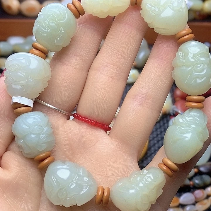 手链未镶嵌和田玉用****8