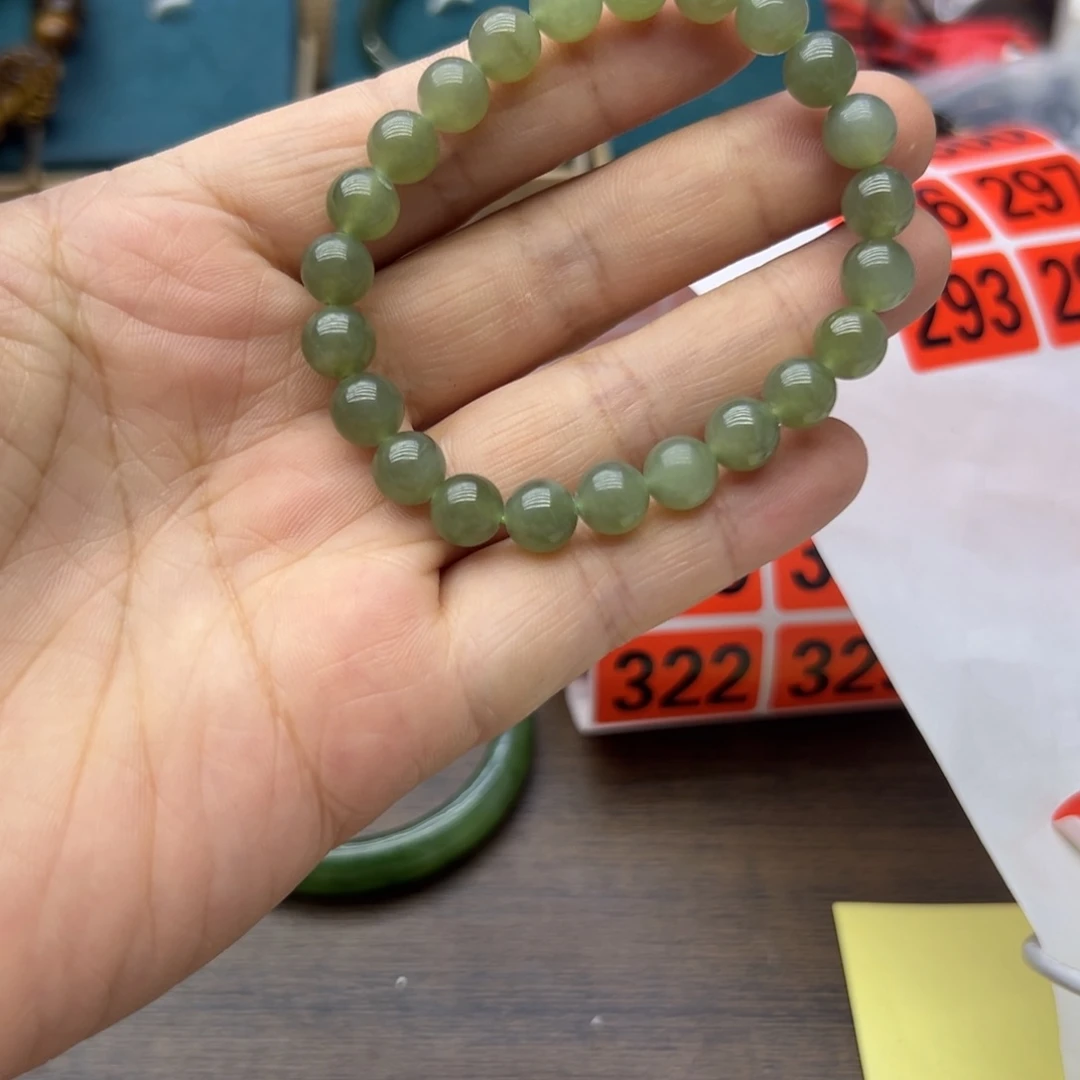 和田玉未镶嵌手链293